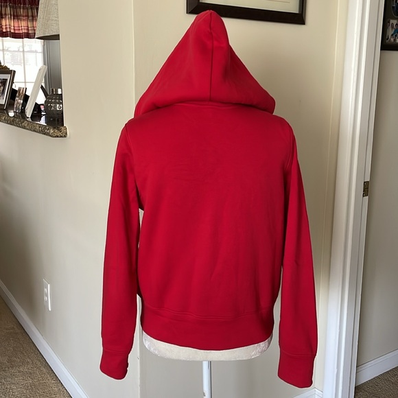 OLD NAVY Girls Jacket, Red with Star Accents and Sherpa Lining. Size 18 - Picture 7 of 13